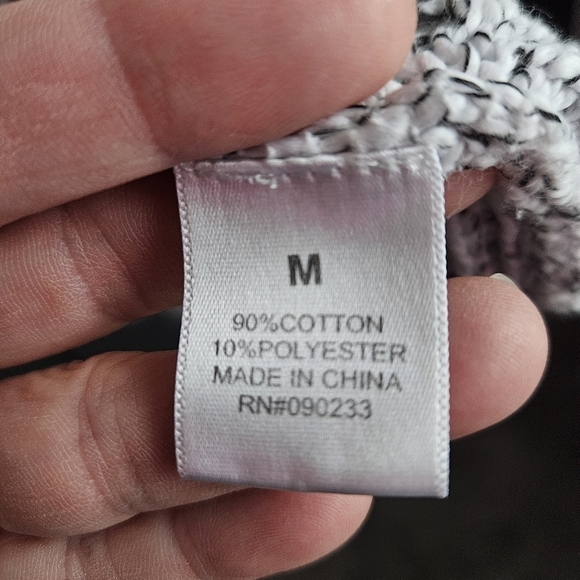 Kendall & Kylie Open Front Hooded Cardigan Sz Med - Picture 4 of 6